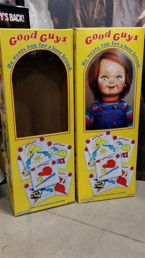 chucky doll in the box|empty chucky box.